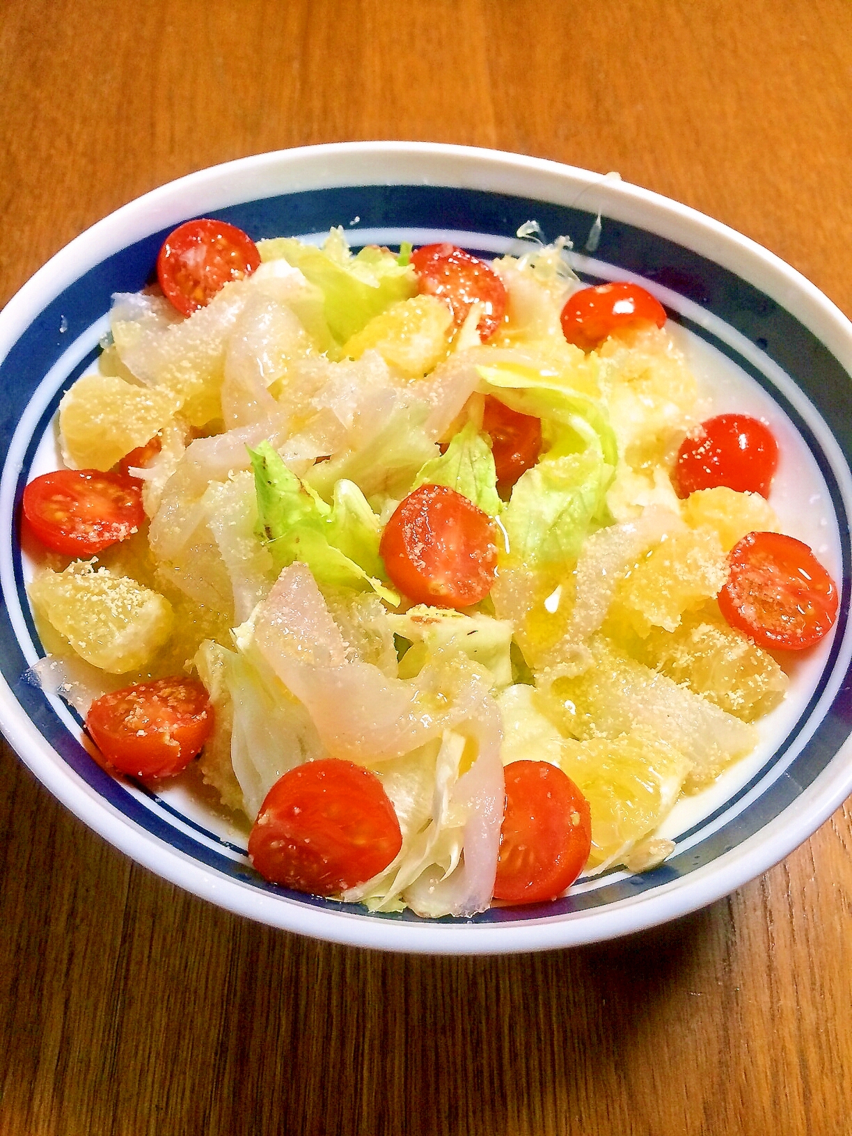 パーティー用にも！鯛のカルパッチョ風サラダ