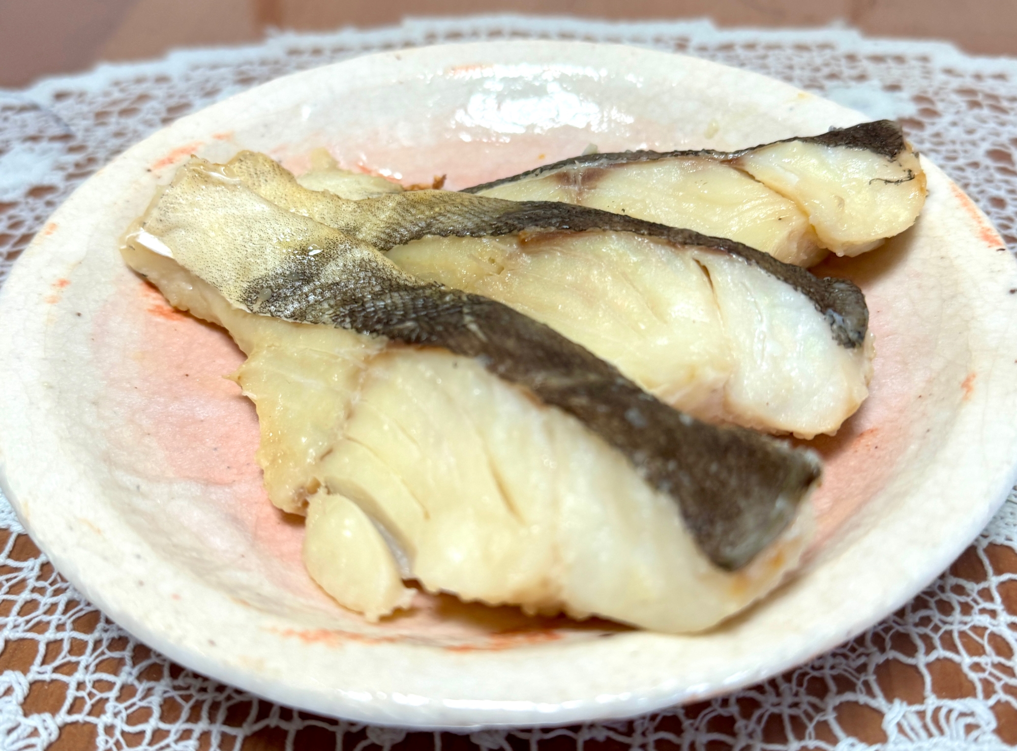 塩麹に漬けて！フライパンでふっくらと蒸し焼いた☆鱈