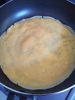 破れない塩麹入り薄焼きたまご