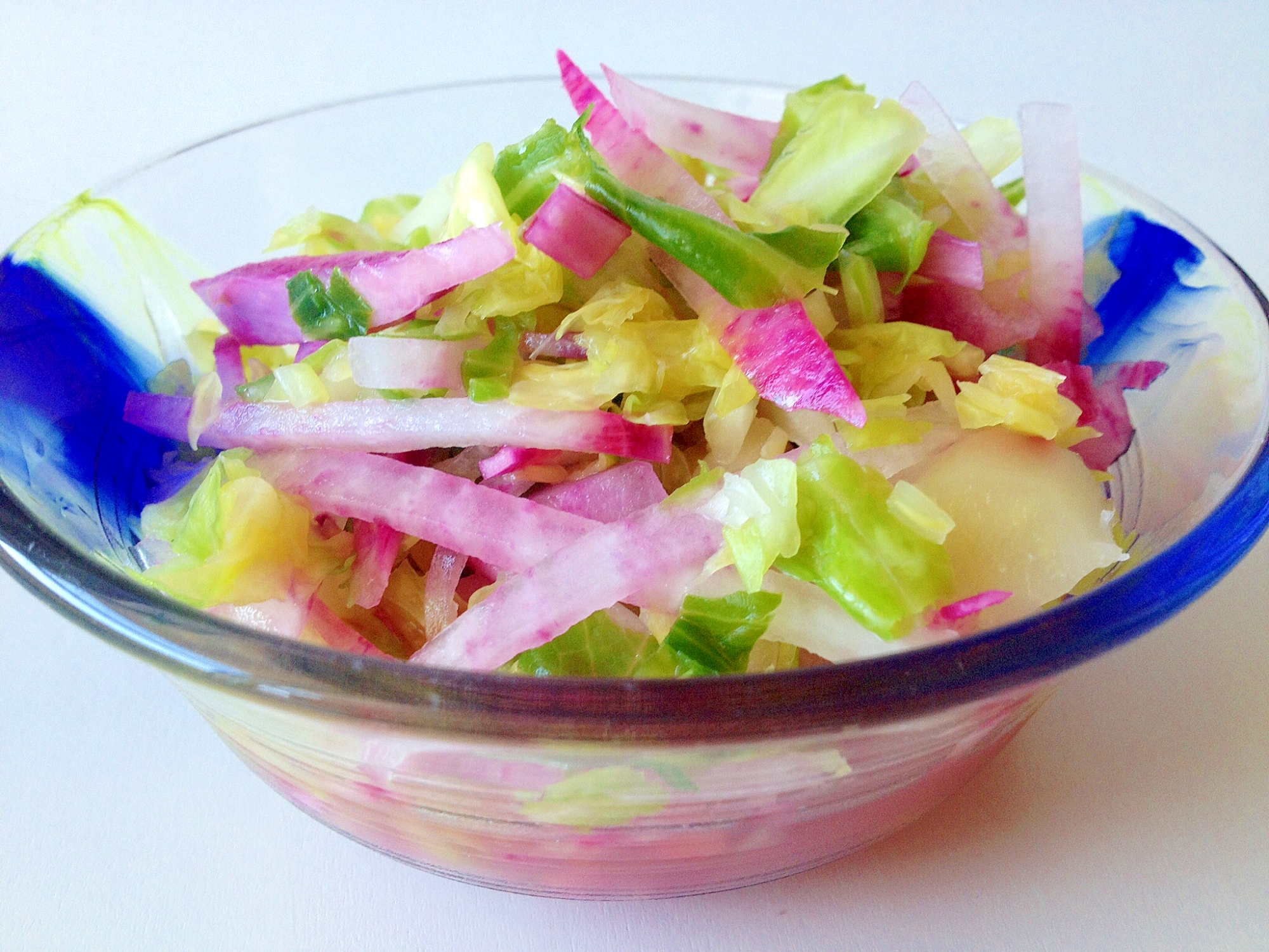 紫だいこんとキャベツの甘酢サラダ レシピ 作り方 By 金の壺 楽天レシピ 紫だいこんとキャベツの甘酢サラダ レシピ 作り方 By 金の壺 楽天レシピ