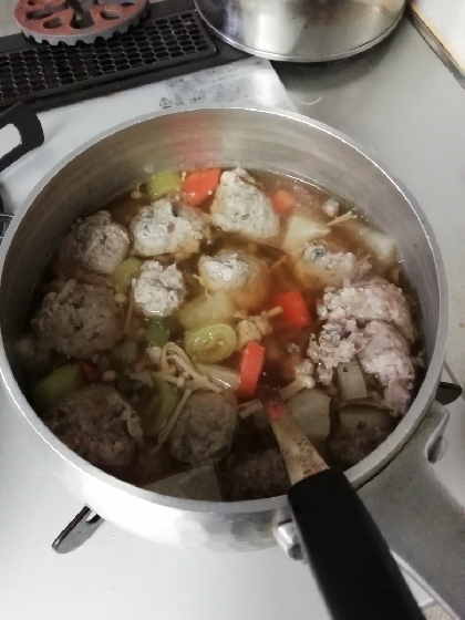 つみれだと子供も魚が食べやすいようで沢山食べてくれました。美味しく出来ました♪