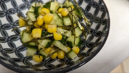 ごま油と醤油と海苔で簡単とてもおいしかった♪レシピありがとうございます(*ˊᗜˋ*)