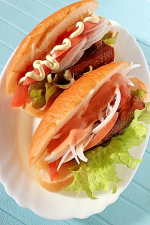 塩こうじブリバーガー