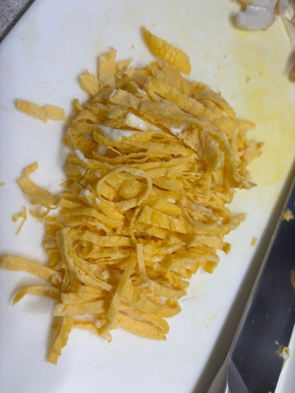 錦糸卵♡レンジDE簡単*薄焼き卵♡