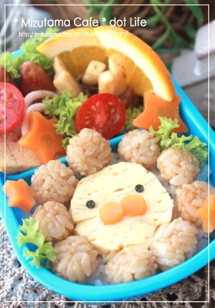 キャラ弁 出汁巻き卵でライオンさんのお弁当 レシピ 作り方 By 楽天レシピ