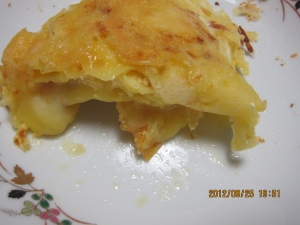 簡単クレープチーズ味！