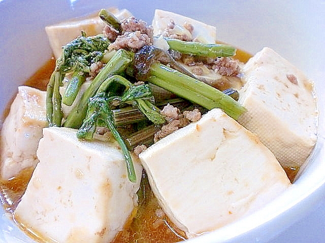 山菜入り麻婆豆腐