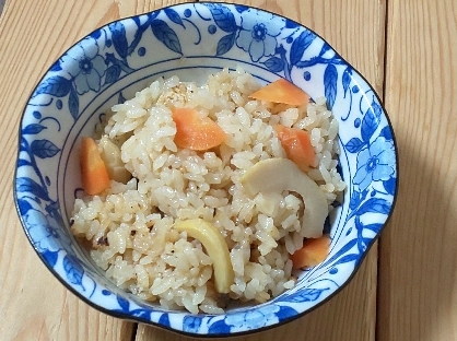 白だし使用☆炊き込むだけで簡単竹の子ご飯