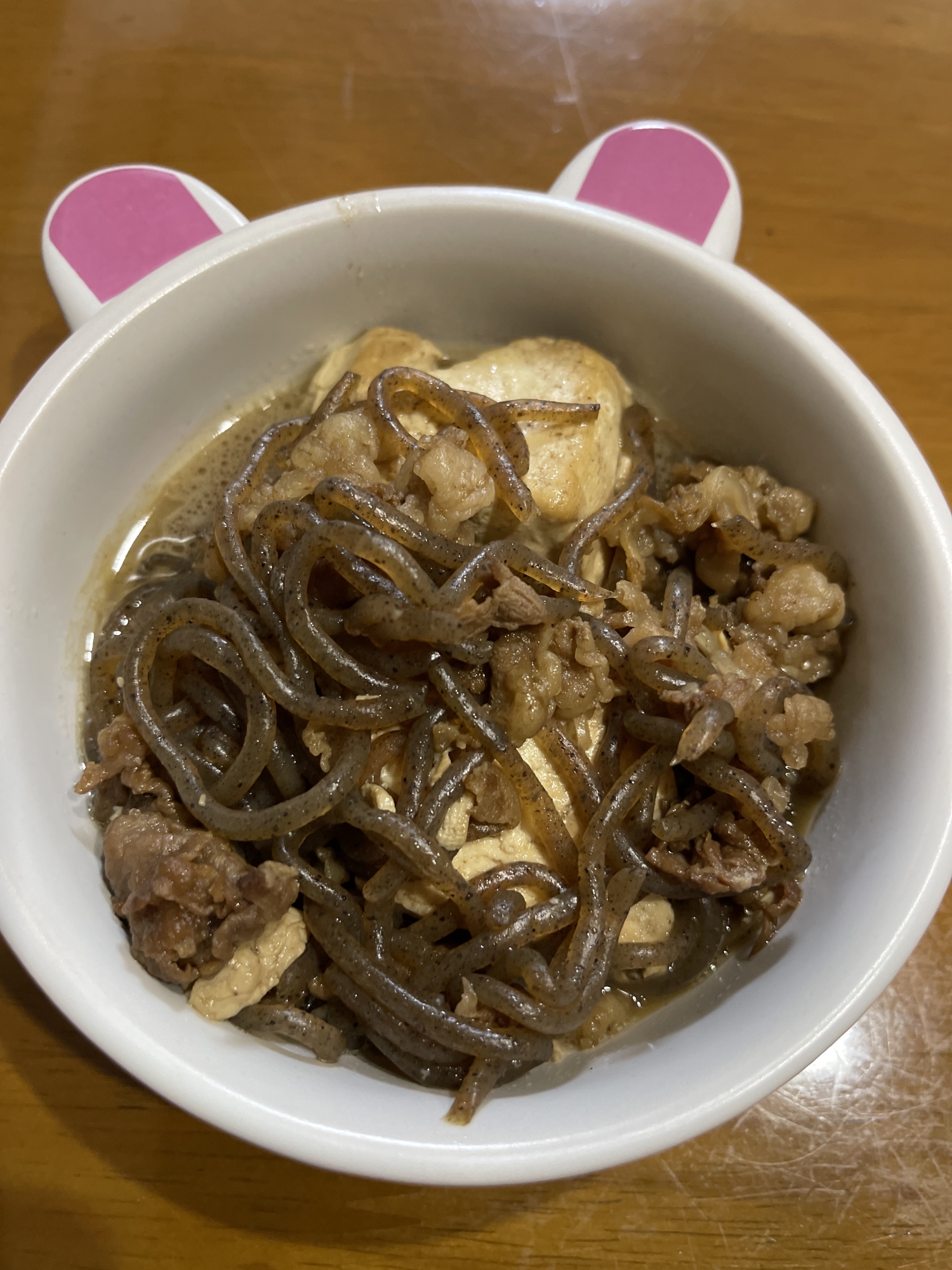 すき焼き風肉豆腐  糸こん＋で かさ増し♡美味し！