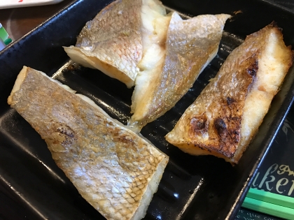 鯛の塩焼き