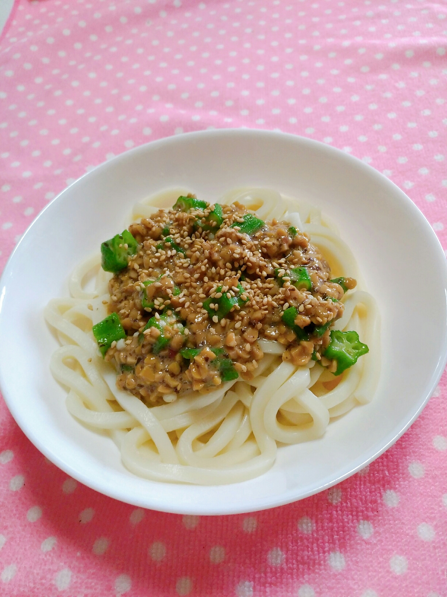 混ぜるだけ オクラ納豆うどん レシピ 作り方 By ふぶたん 楽天レシピ 混ぜるだけ オクラ納豆うどん レシピ 作り方 By ふぶたん 楽天レシピ