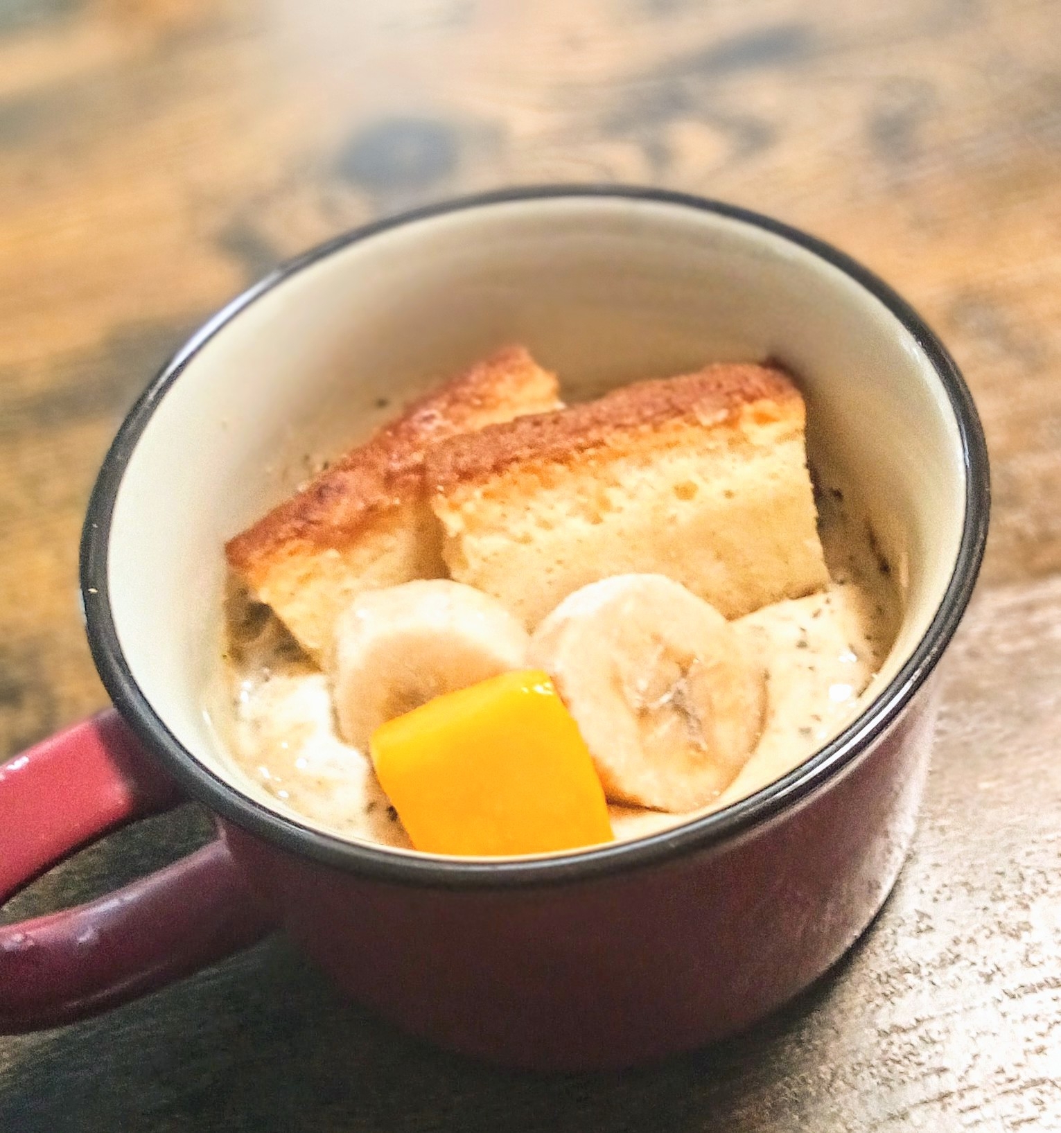 カステラとフルーツDeヨーグルト〜毎日ヨーグル!〜