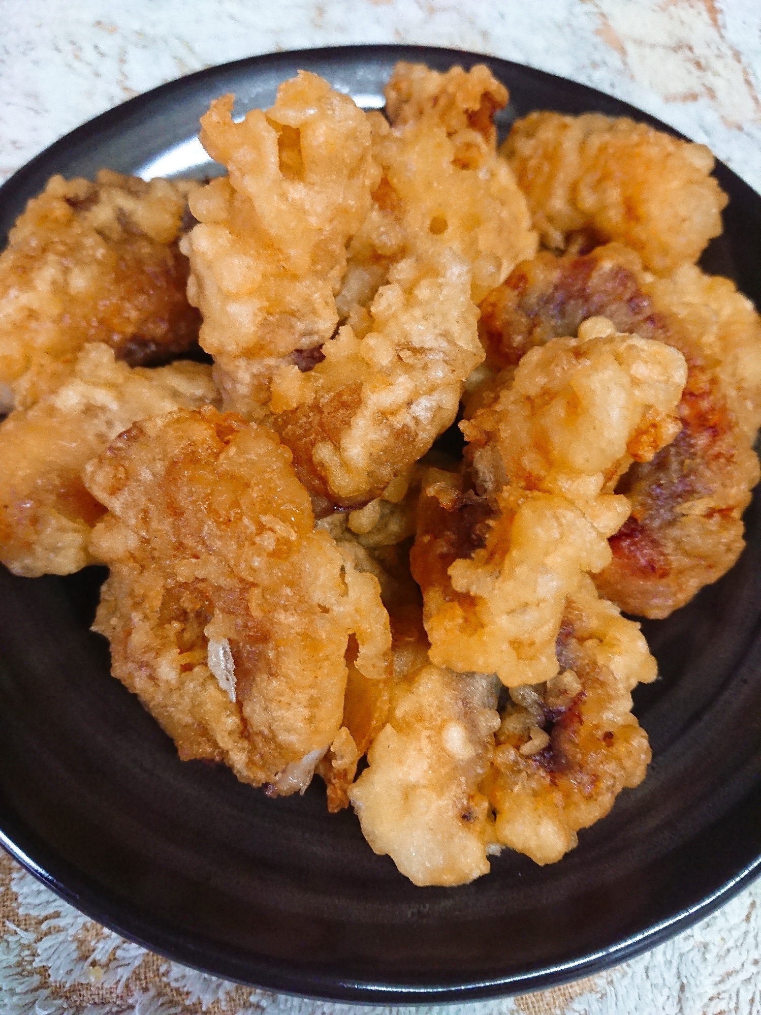 タコ足の天ぷら