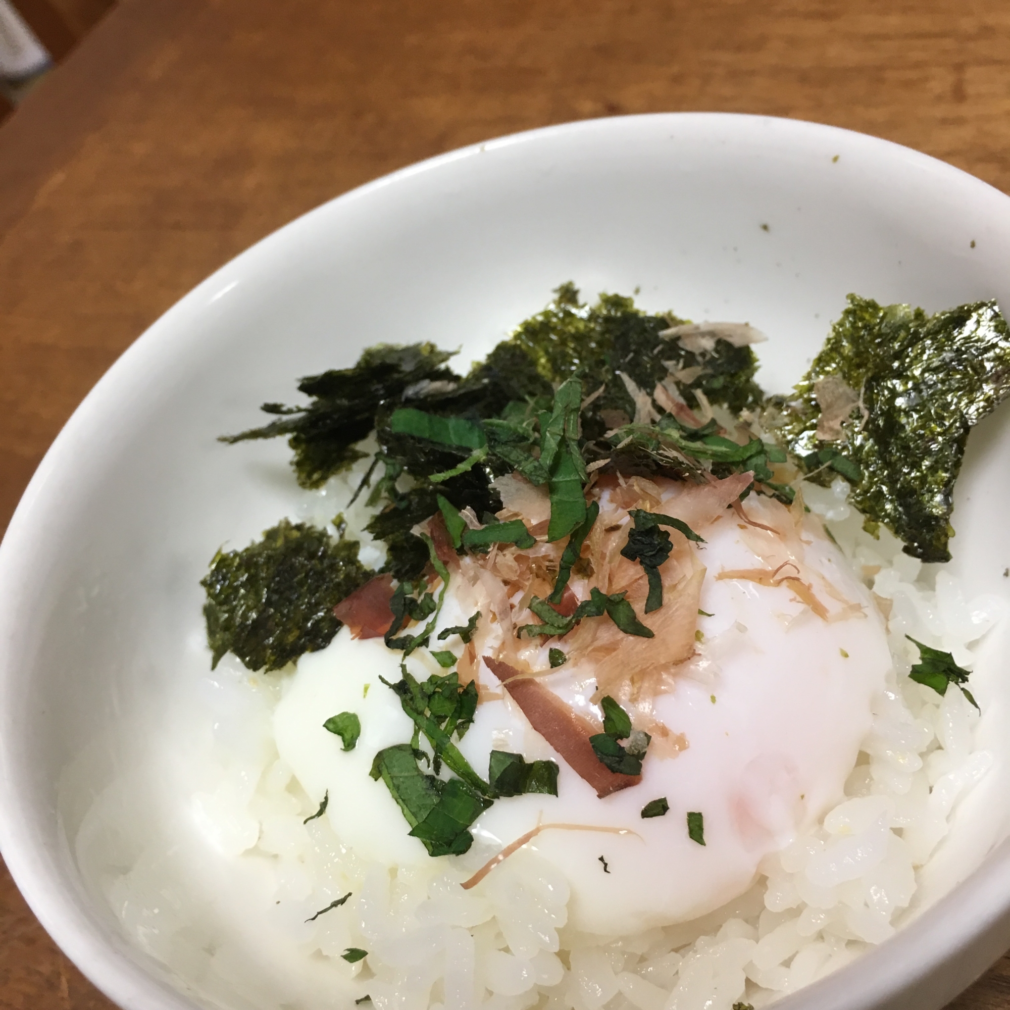 温泉卵丼