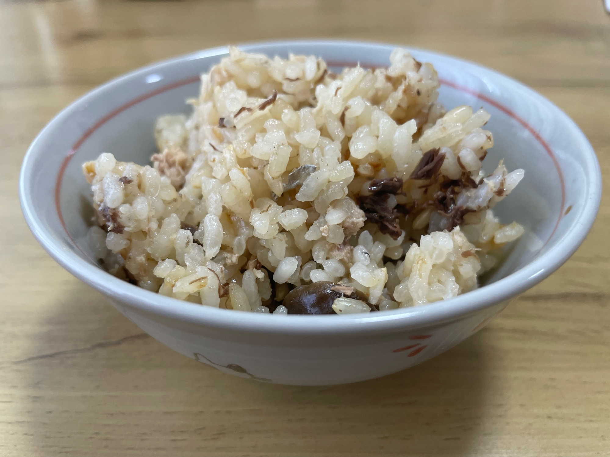 簡単炊き込みご飯　サバ缶ver