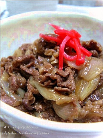 とことん美味しい～！スタミナ牛丼☆