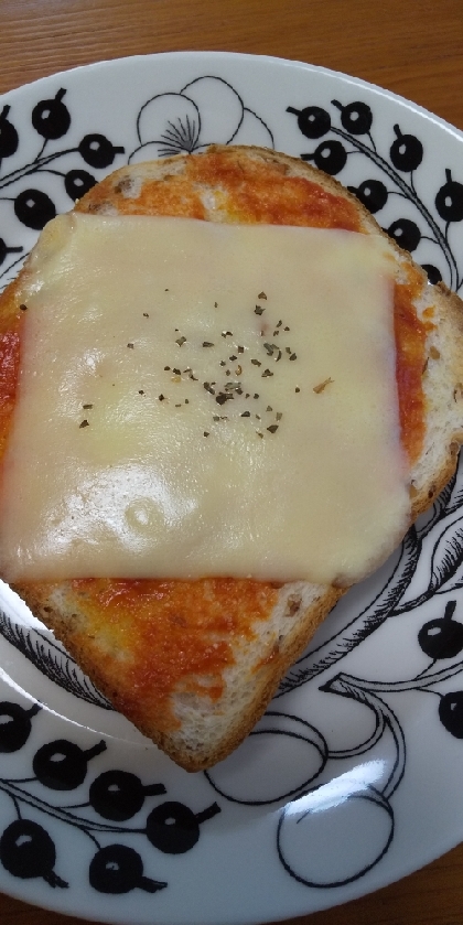 Lunchに美味しくいただきました☆ピザ用チーズでも試してみたい♡ごちそうさまでした～(*´ω｀*)