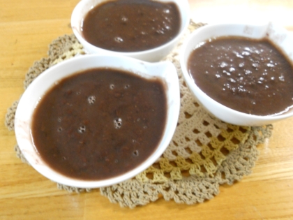 あずき缶で水ようかん