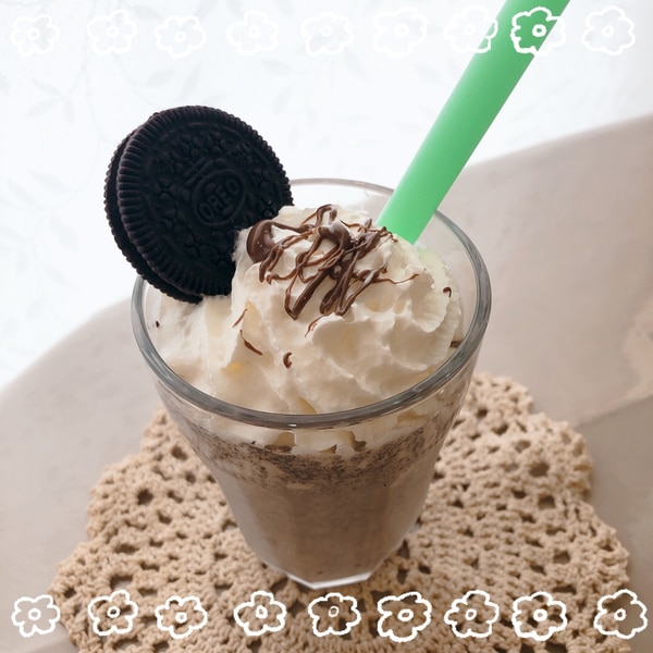 お家でオレオのフラペチーノ レシピ 作り方 By Maya 楽天レシピ お家でオレオのフラペチーノ レシピ 作り方 By Maya 楽天レシピ