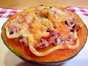 ミニかぼちゃのオーブン焼き レシピ 作り方 By ヨッシ510 楽天レシピ