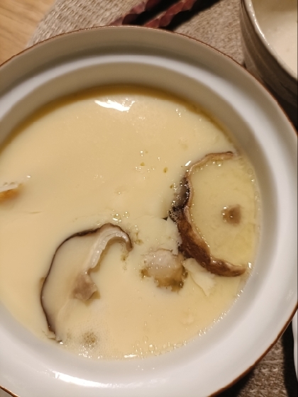 我が家の茶碗蒸しはタラコ入り