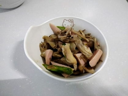 ☆アスパラとキノコとベーコンのバター醤油炒め☆