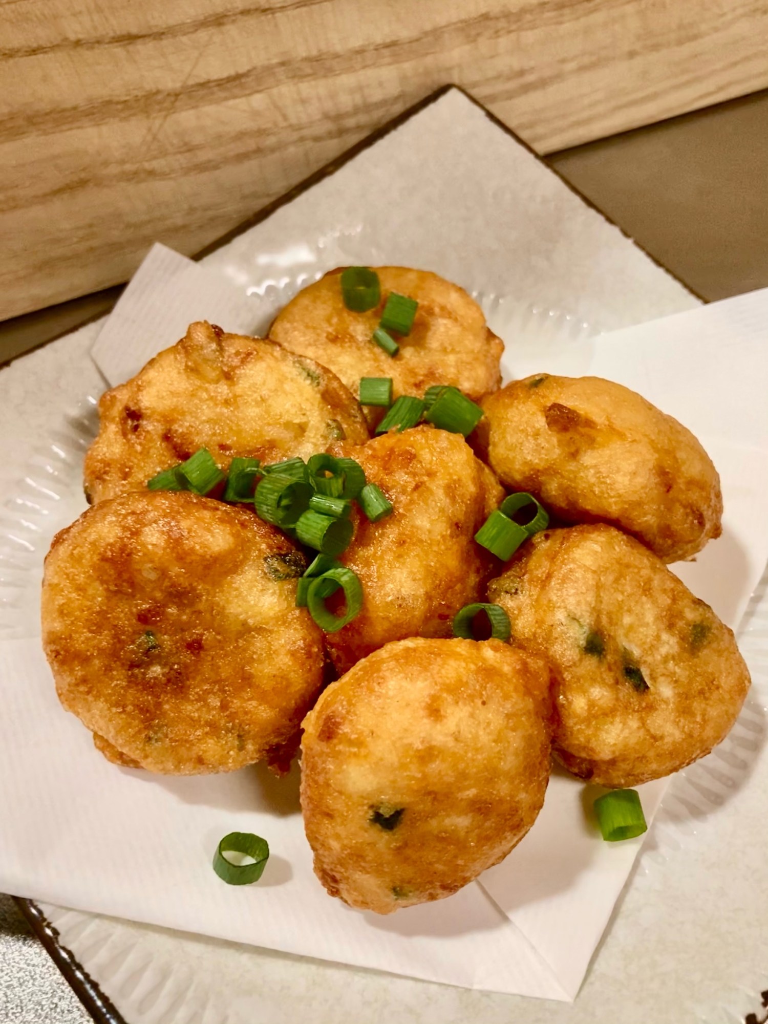 ふわトロ☆長芋納豆揚げ