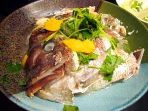 簡単 レンジで鯛アラの酒蒸し レシピ 作り方 By 青い瞳の鳥 楽天レシピ