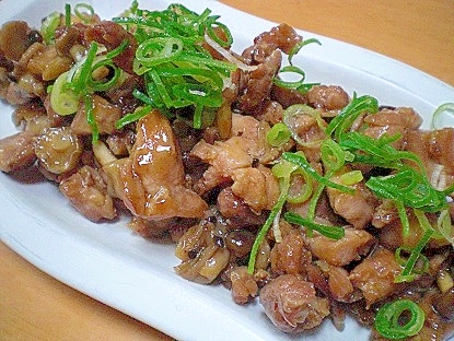 鶏せせりとしめじのきんぴら風炒め レシピ 作り方 By ひろりん1106 楽天レシピ