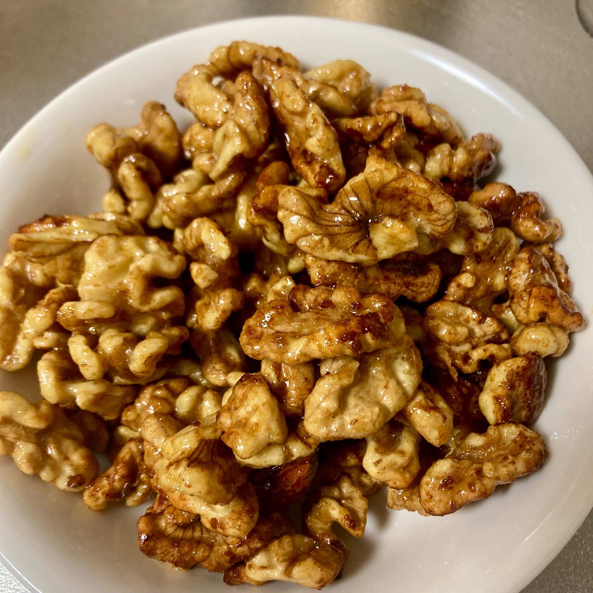 くるみのハニーバター。食べたら危険?悪魔なおつまみ