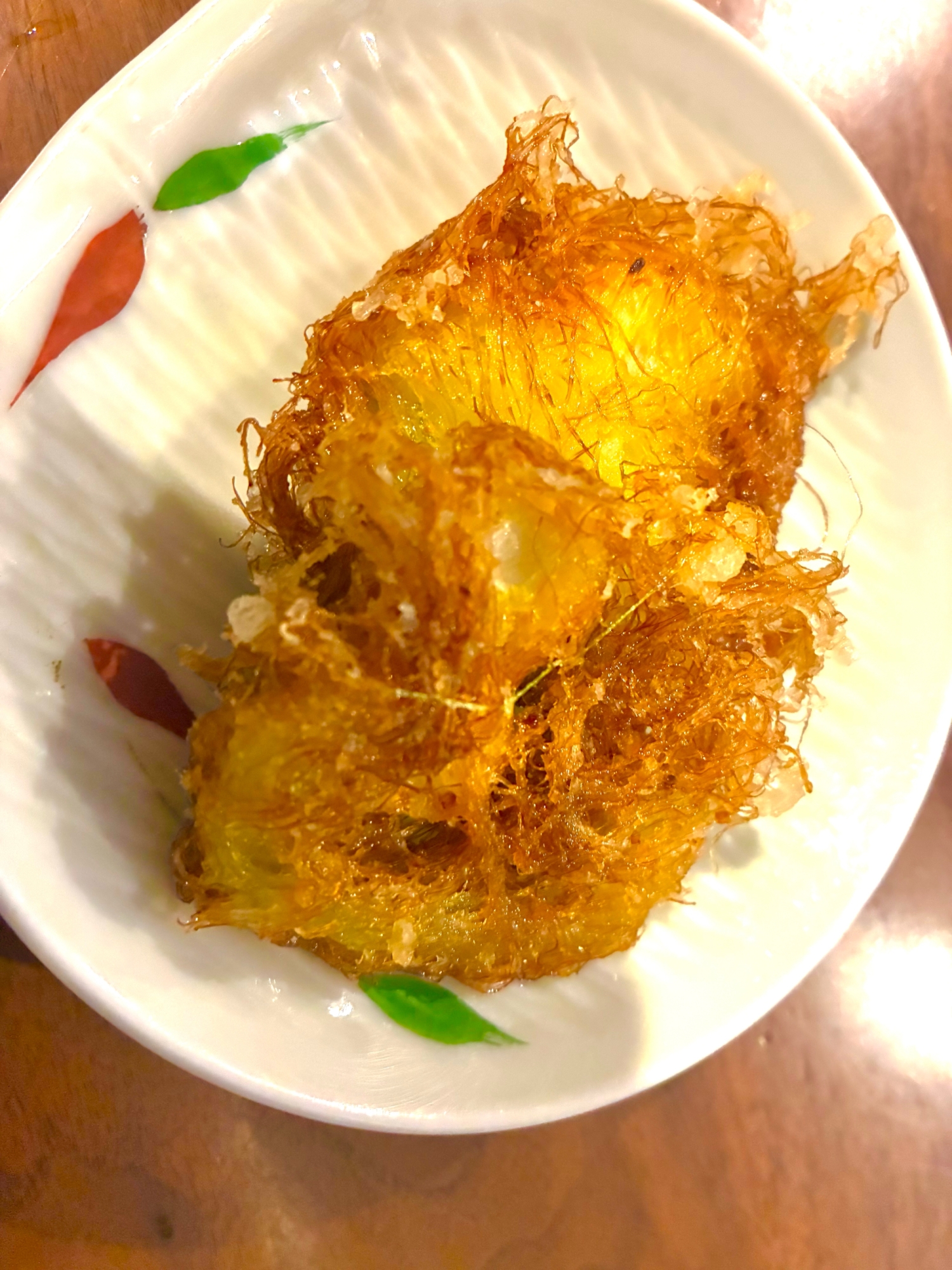 サクサク！ひげごとヤングコーンのかき揚げ