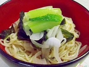 ごま油とお酢で☆中華風そうめん