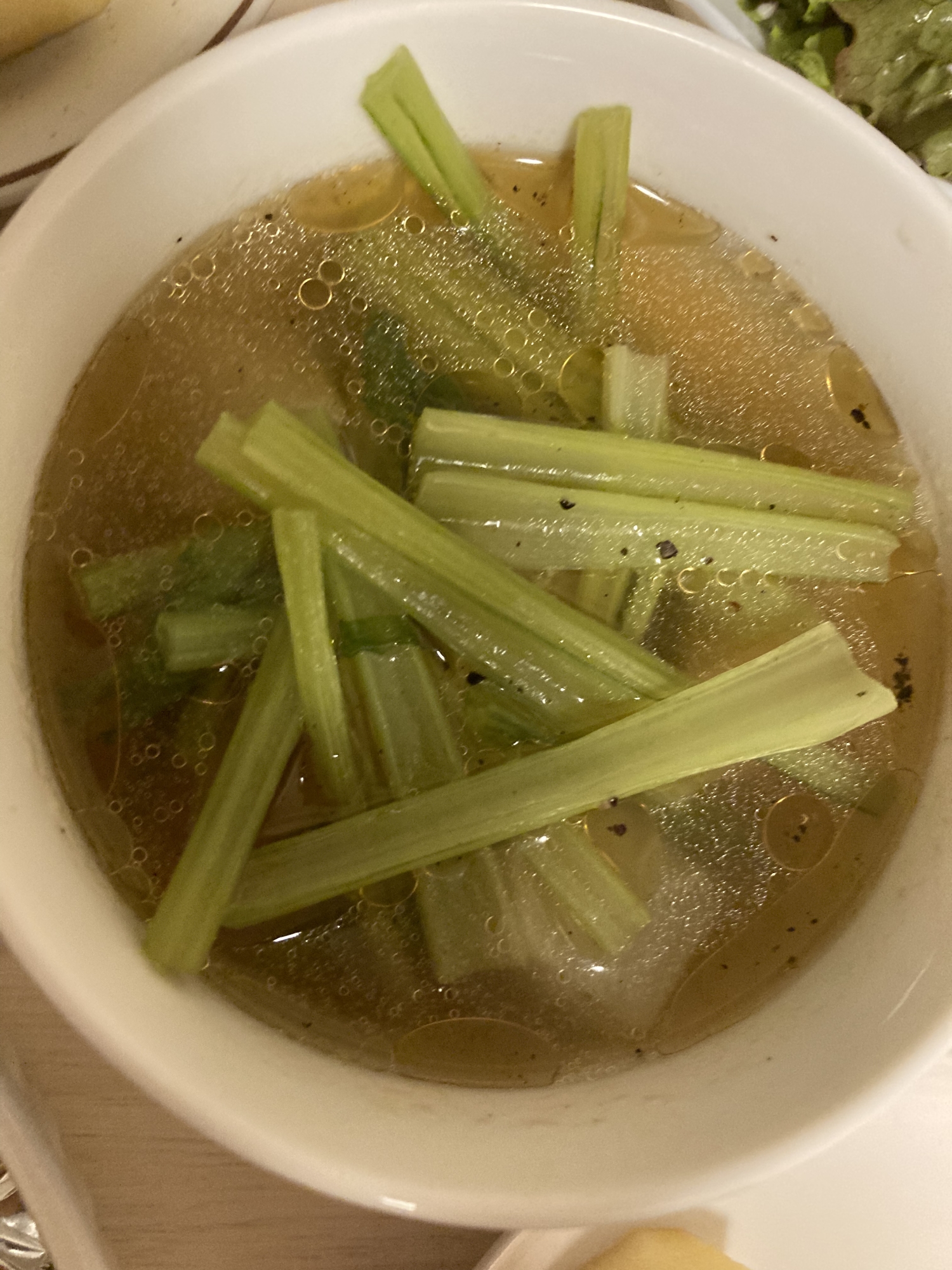 カブの中華スープ