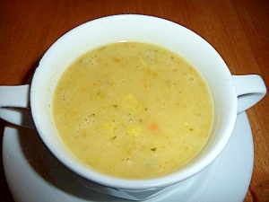カレー味の野菜ポタージュスープ