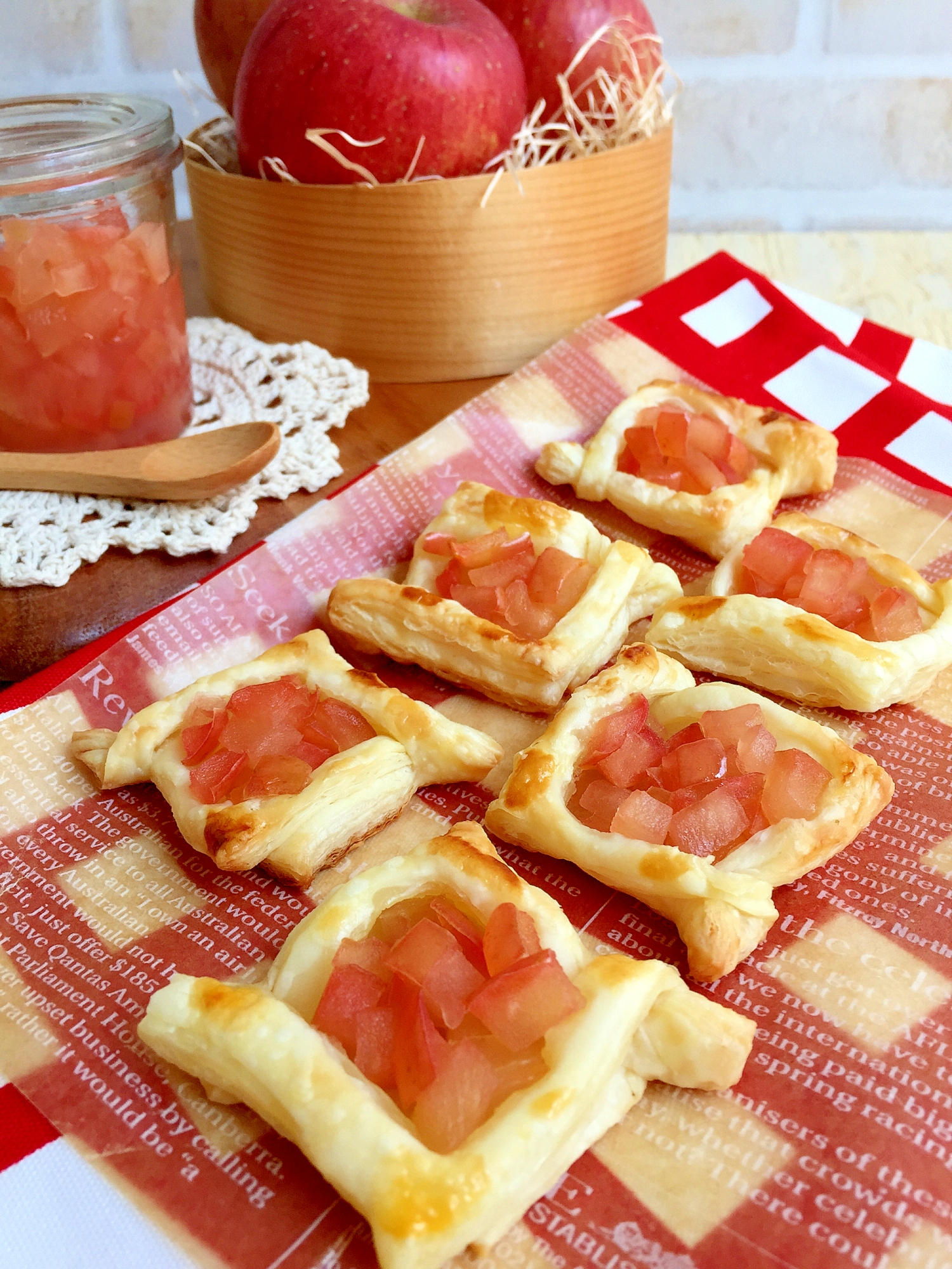 市販のパイ生地で簡単 ミニアップルパイ レシピ 作り方 By Aka Ru 楽天レシピ 市販のパイ生地で簡単 ミニアップルパイ レシピ 作り方 By Aka Ru 楽天レシピ