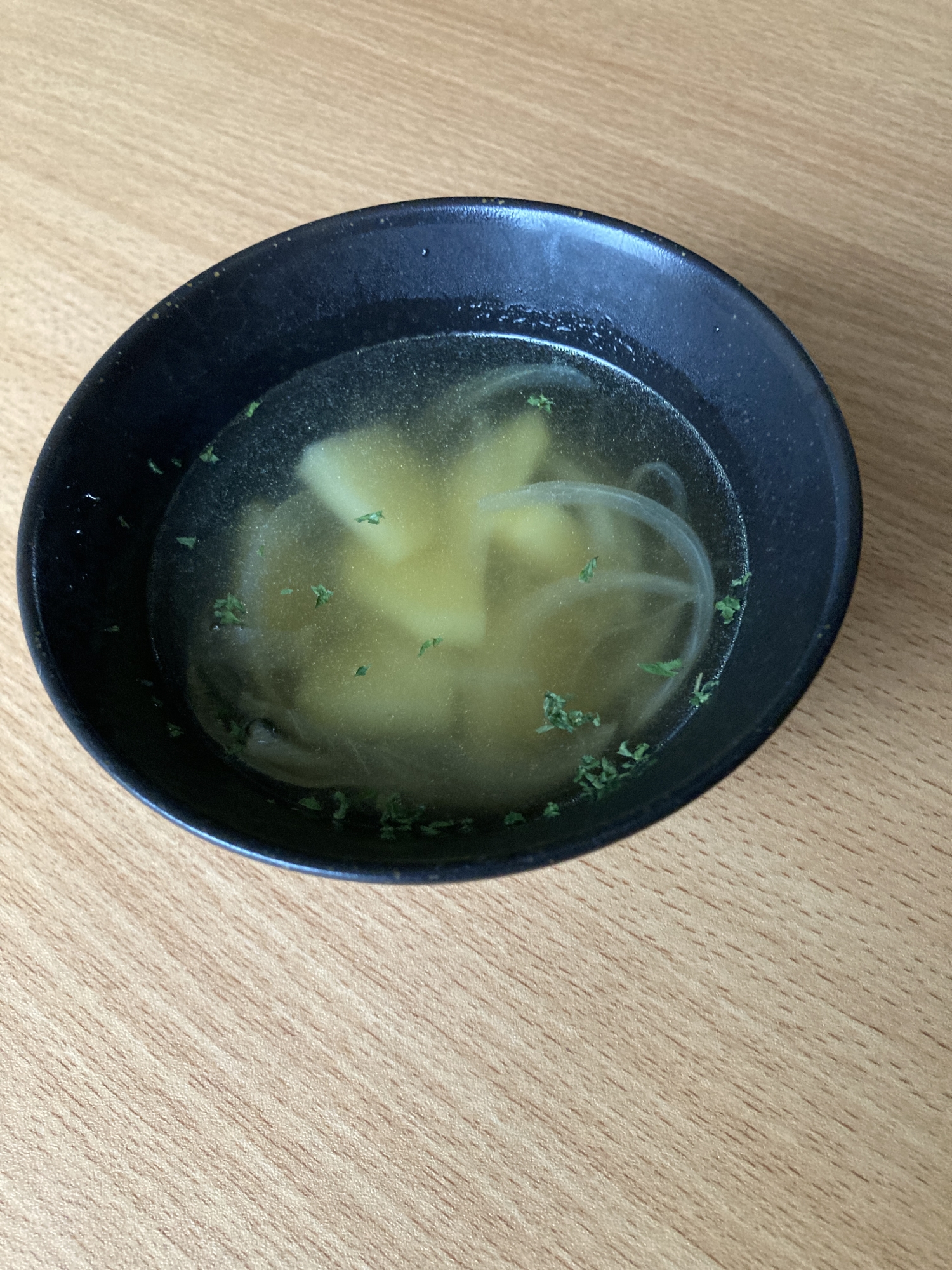 じゃがいもと玉ねぎのスープ