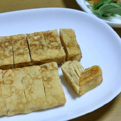 砂糖なし！蜂蜜でしっとりたまご焼き