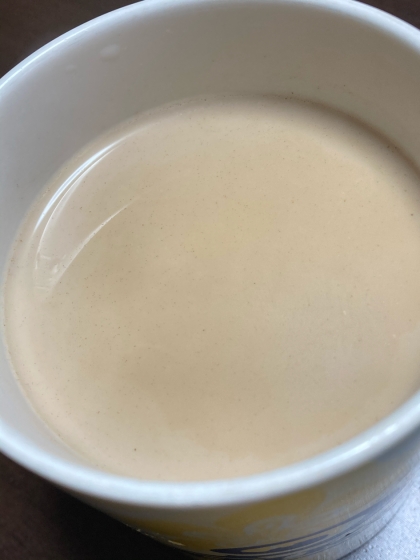牛乳多めで美味しいですね(o^^o)
ご馳走さまでしたーっ！！