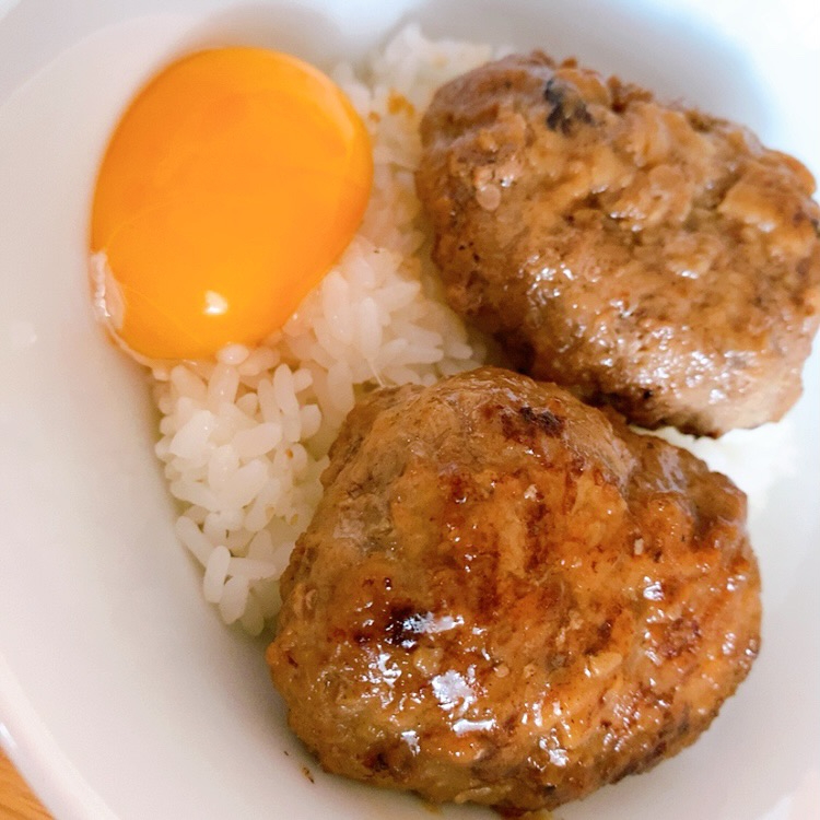 シンプルなつくね丼！