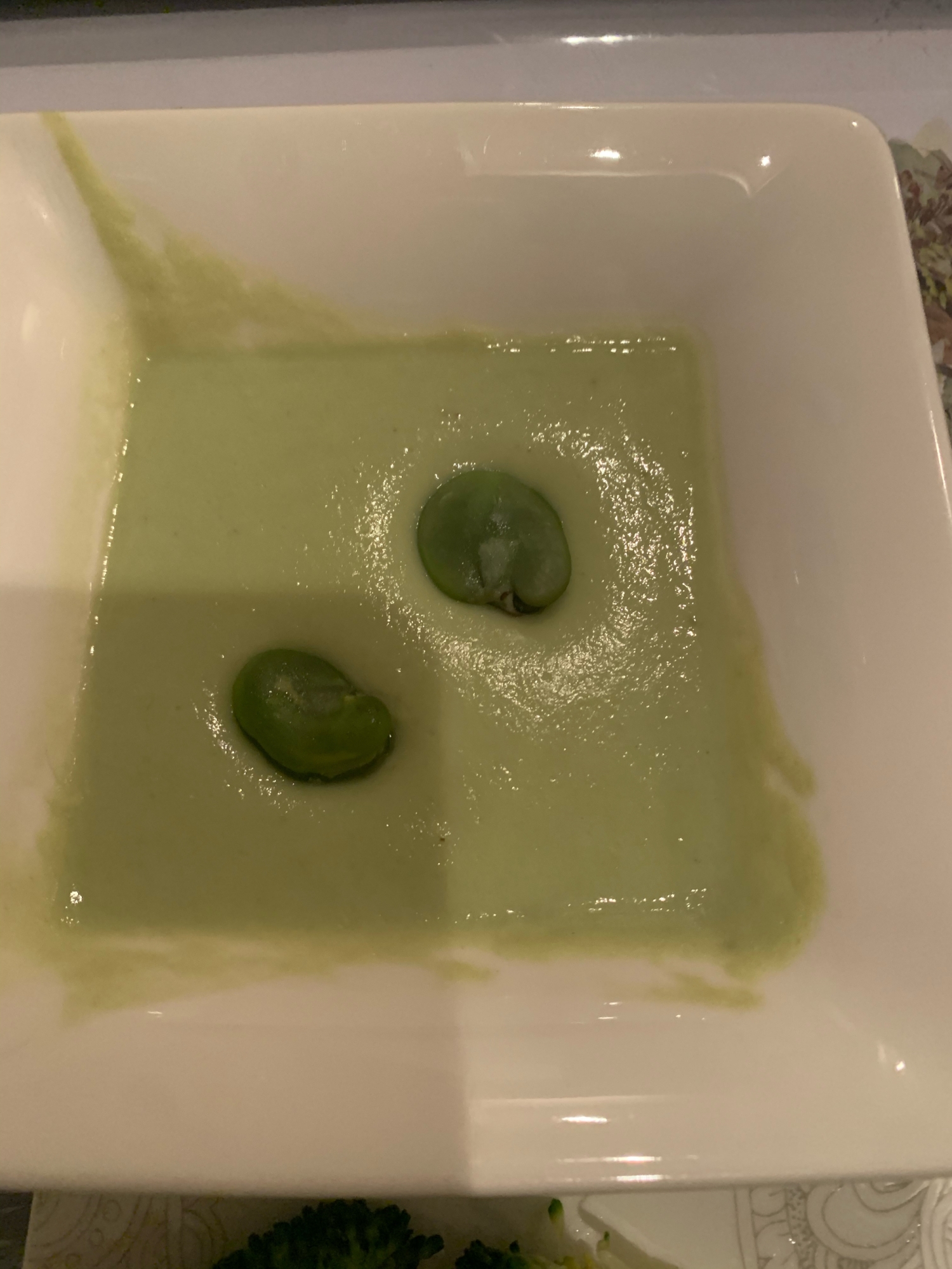 余計なものは入れません!美味しいそら豆ポタージュ!