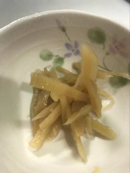 煮汁も使える☆しょうがの佃煮