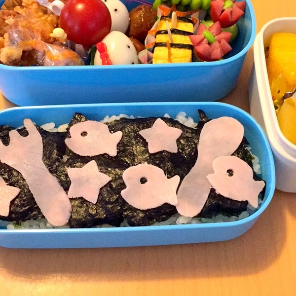 ちょっと可愛い のり弁当 レシピ 作り方 By ゆきのえ 楽天レシピ ちょっと可愛い のり弁当 レシピ 作り方 By ゆきのえ 楽天レシピ