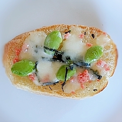 海苔ピザトーストその3