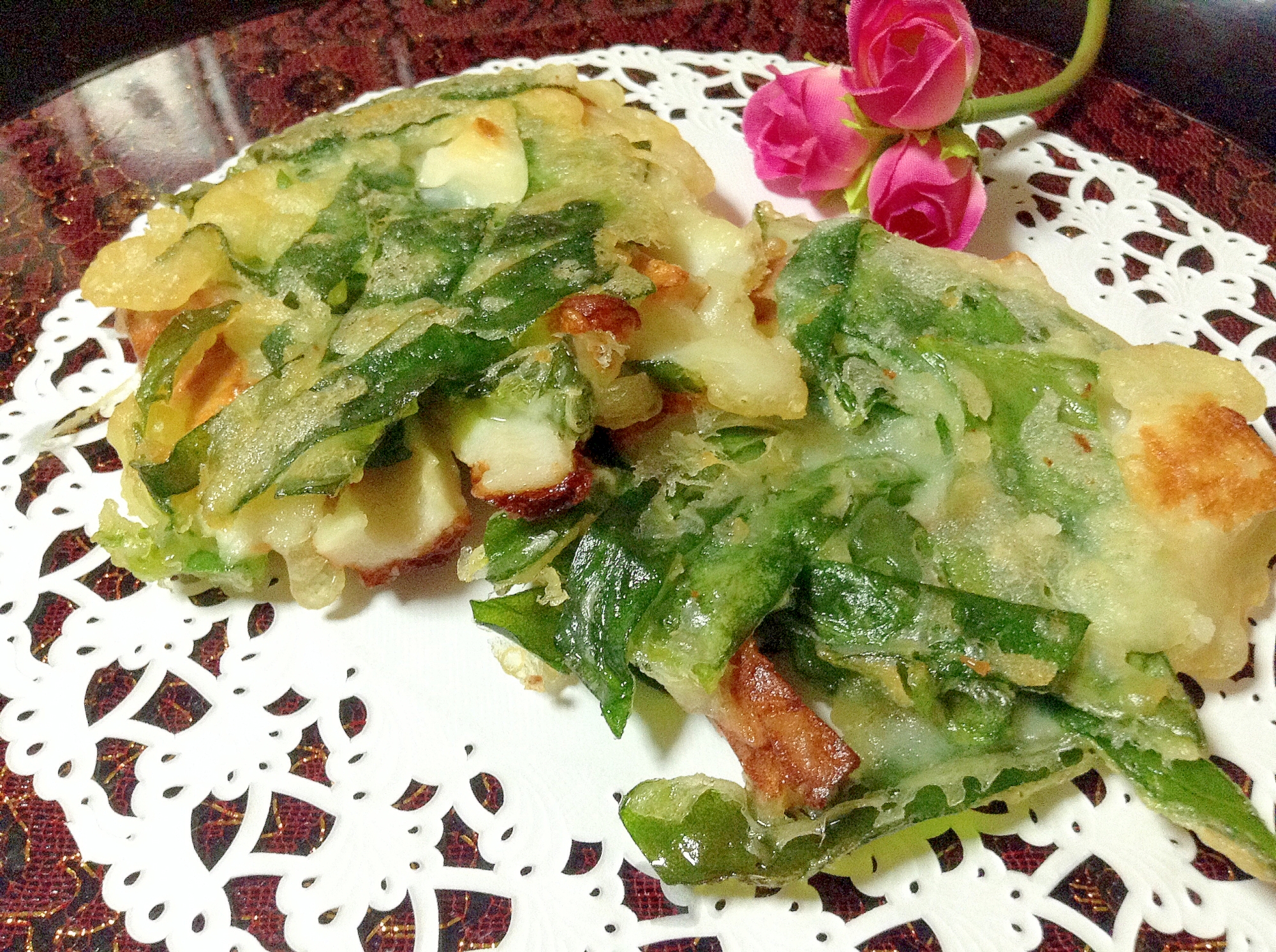 つるむらさきと竹輪のかき揚げ レシピ 作り方 By やなママ 楽天レシピ つるむらさきと竹輪のかき揚げ レシピ 作り方 By やなママ 楽天レシピ