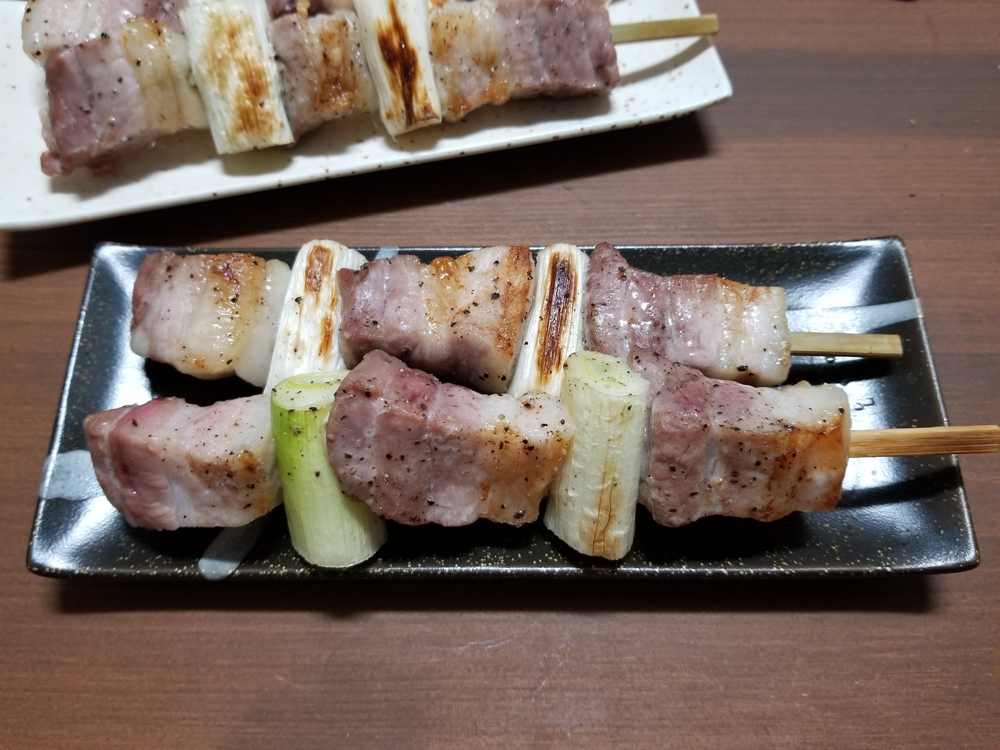 豚バラ串焼き