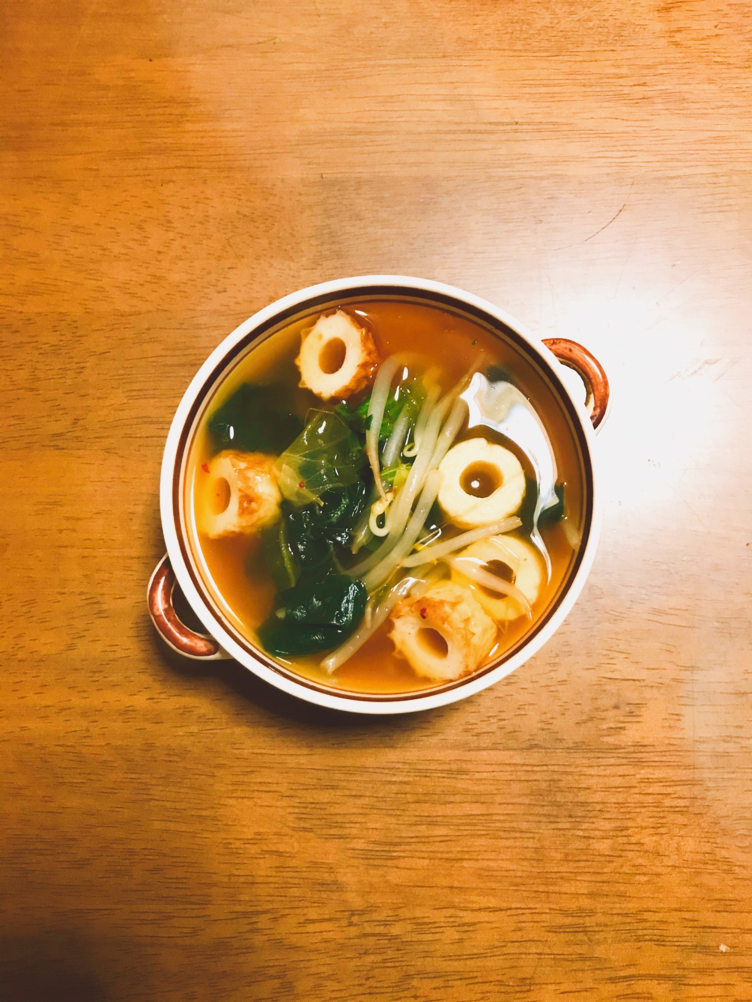 キムチ鍋風スープ