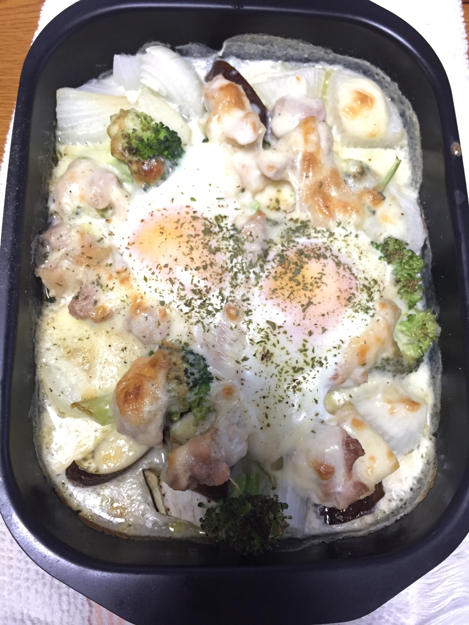 糖質オフ 鳥もも肉と野菜のグラタン レシピ 作り方 By ゆうううちゃん 楽天レシピ 糖質オフ 鳥もも肉と野菜のグラタン レシピ 作り方 By ゆうううちゃん 楽天レシピ