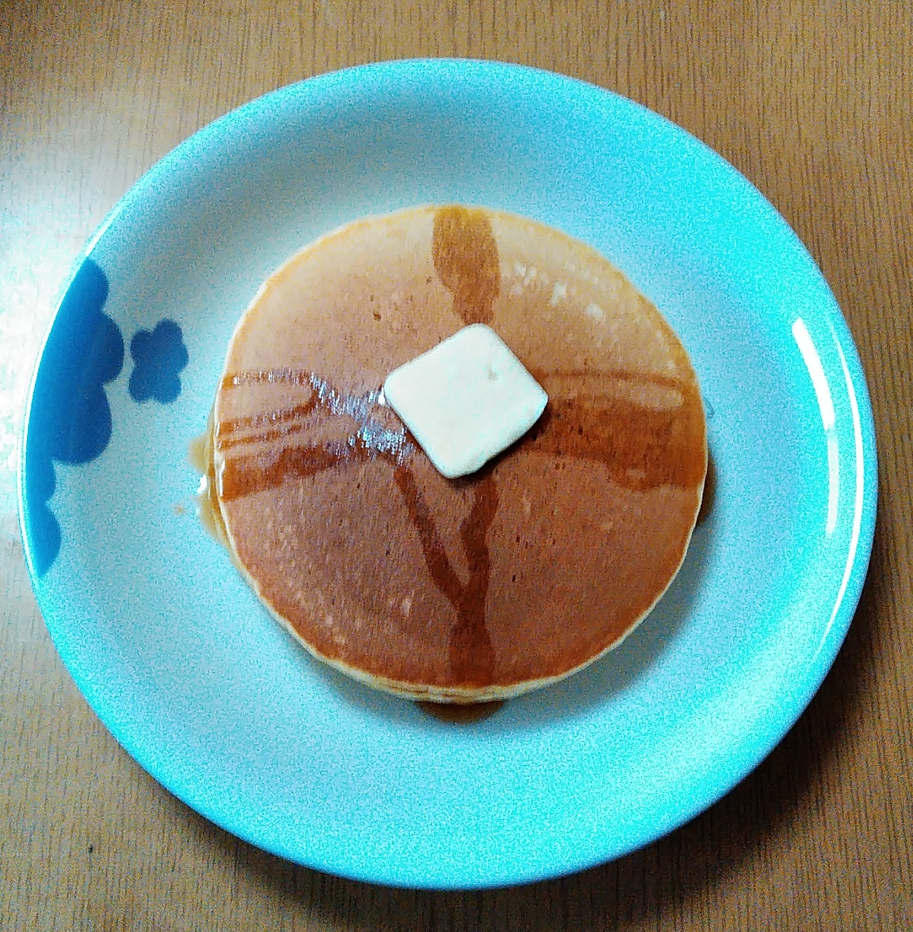 黒蜜かけ♪ホットケーキ