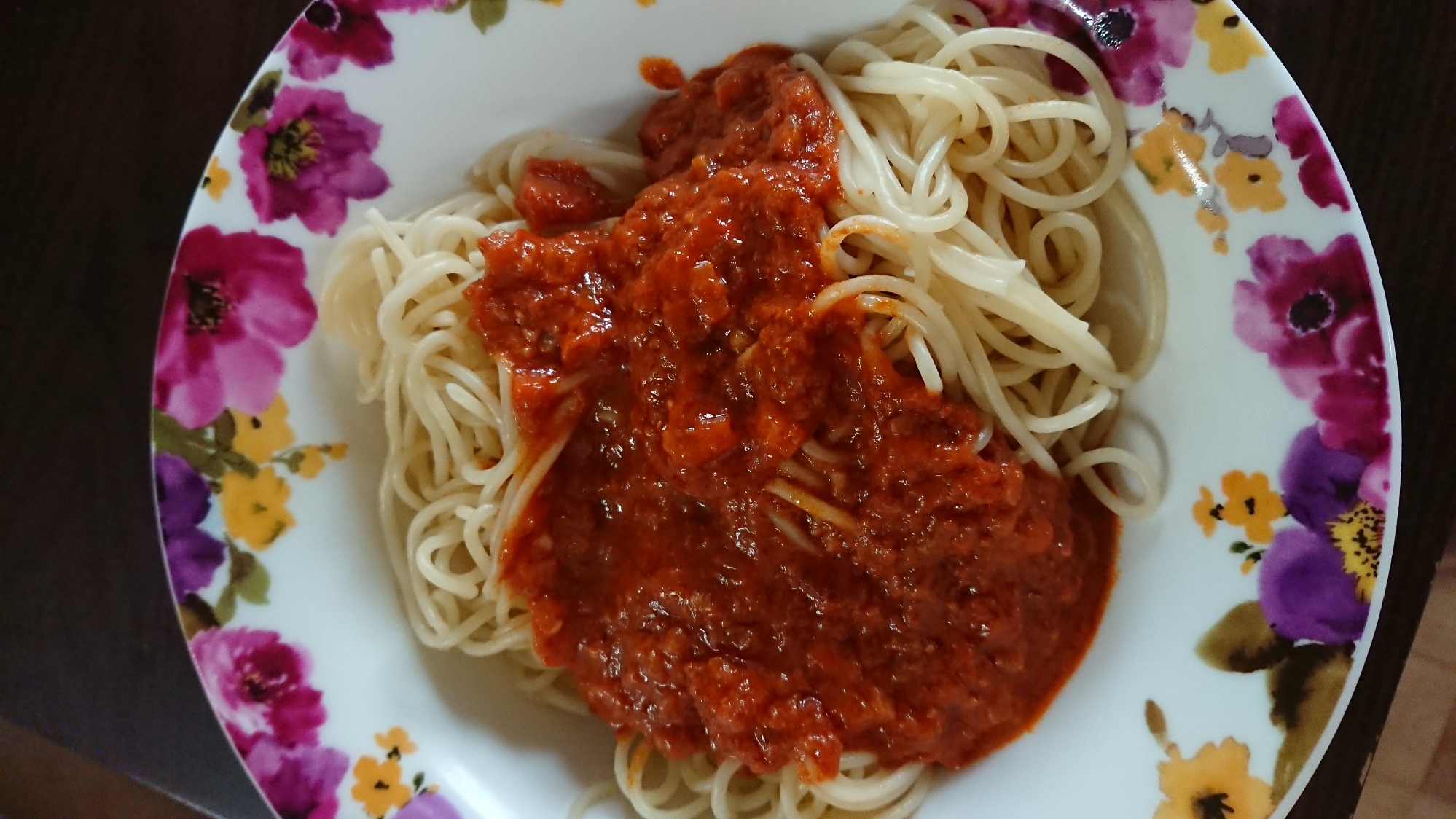 トマトソーススパゲティ