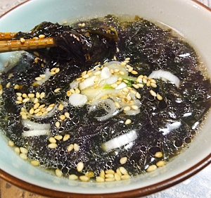 紫菜スープ